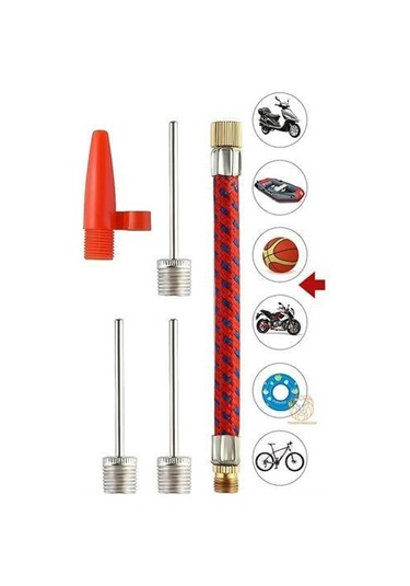 Modacar El Ayak Pompaları İğne Hortum Şişirme Kiti