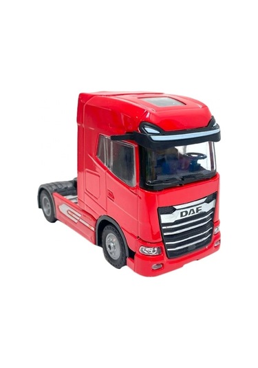 Metal Daf Tır Kafası Işıklı Müzikli Oyuncak 12 Cm Çok Renkli