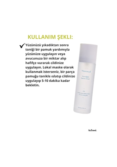 Moonseal Moonlight Aurora Toner 120ml Lifting Etkili Yatıştırıcı Tonik