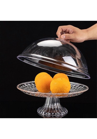 Kapaklı Taşınabilir Toz Geçirmez Kek Standı B Diğer