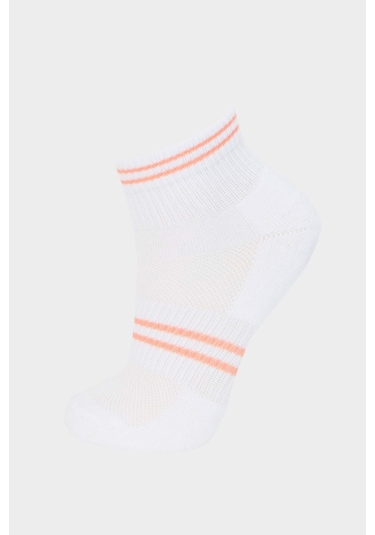 DeFacto Kız Çocuk 5'li Pamuklu Patik Çorap E6063A8NSKR1