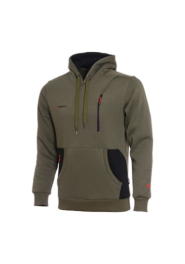 Cresta Outdoor Garnili Kapüşonlu Erkek Sweatshirt