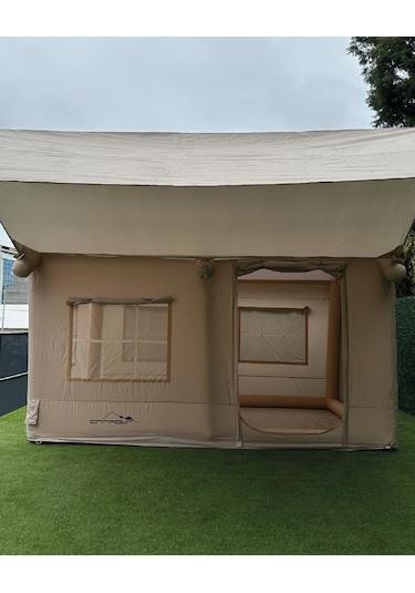 Campout Şişme Çadır Krem