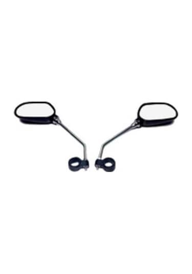 Bisiklet Ve Elektrikli Bisiklet Reflektörlü Ayna Kelepçeli Gidon