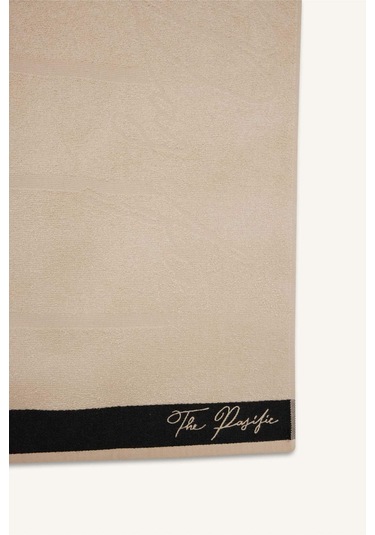 Defacto Erkek Pamuklu Plaj Havlusu C0863ax25smbg352 Bej