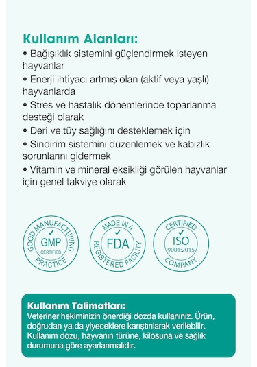 Mixtura Pharma Multivitamine Multivitaminli Malt Macunu - Kedi Vitamini - Köpek Vitamini