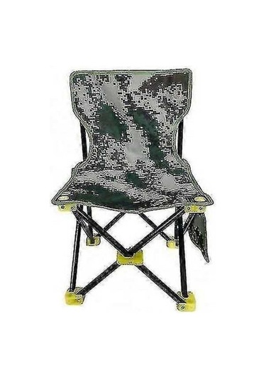 Bloomnest Taşınabilir Sırt Destekli Kaymaz Tuval Sandalye, Açık Hava, Plaj, Balıkçılık, Kamp İçin A1148 Altın-siyah Altın - Siyah