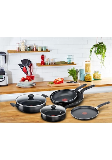 Tefal Titanyum 1x Simplyclean Difüzyon Tabanlı Tava 24 CM