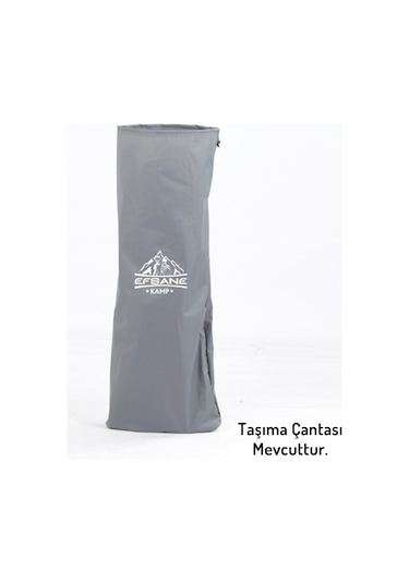 Efsane Kamp Konfor Ultralight Kampet Portatif Kamp Yatağı Siyah