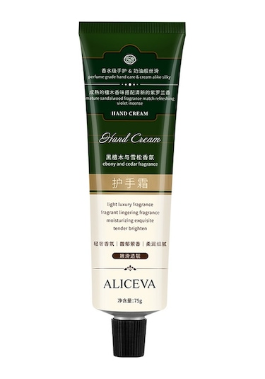 Kokulu El Kremi Taşınabilir Kadın Nemlendirici Nemlendirici Evrensel Küçük Şube Yağsız Ve Nemlendirici Ebony Ve Sedir