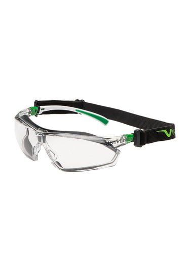 Univet 506Ug.03.00.00 Koruyucu Gözlük White/Green Temples
