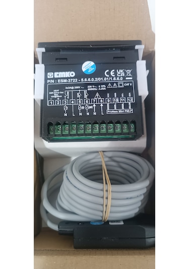 Esm-3722.5.6.6.0.2/01.01/1.6.6.0 Kuluçka Kontrol Emko Sıcaklık Ve Nem Kontrolü