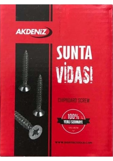 Akdeniz Sunta Vidası 5x50