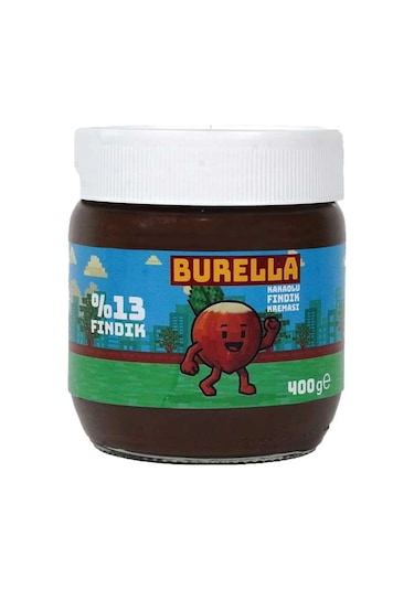 Burella Kakaolu Fındık Kreması %13 Fındık 400g