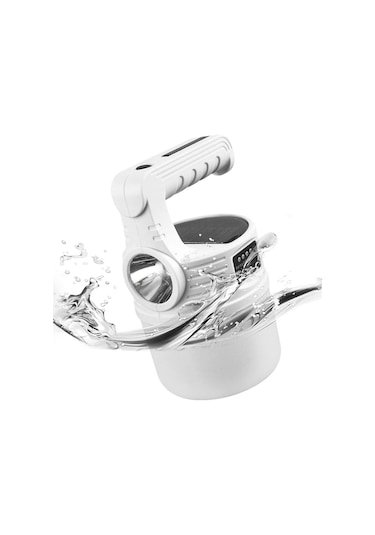 Buffer Led Güneş Enerjili Kamp Lambası 2000 Lümen Süper Parlak, 5 Aydınlatma Modlu,usb İle Şarj Edilebilir Dış Mekan,asılabilir Torch El Feneri Çok Renkli