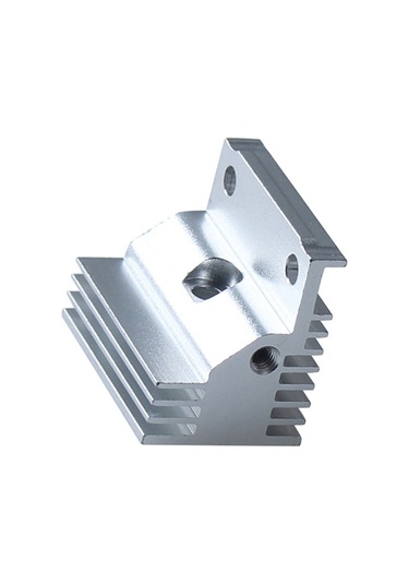 Fosenze Crealıty K1c/k1 Max Uyumlu 3d Yazıcı Ekstruder Isı Sinki - Alüminyum Malzeme - Bütünleşik Nozl Isı Ucu İçin Soğutucu Blok