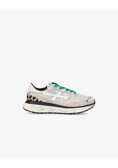 Premiata Sneakers Lauryn 7485 Beyaz - Leopar