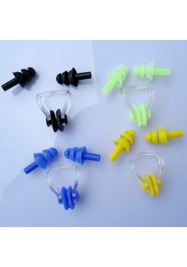 Silikon Su Geçirmez Kulak & Burun Tıkacı