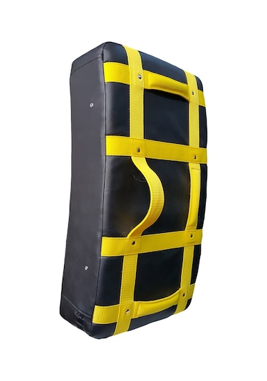 Aksaspor Leon Maxi Darbe Yastığı Kick-Boks Lowkick Pads Siyah