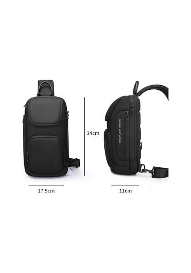Sones Bange Erkek İş Göğüs Çantası Hafif Performanslı Crossbody Çanta
