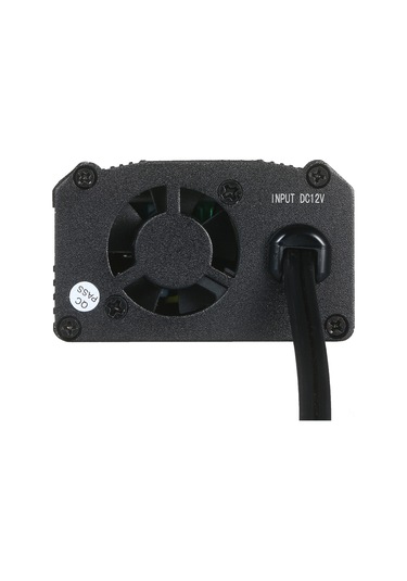 Youtek 150w Taşınabilir Araç İçin Inverter - Dc 12v'den Ac 220v'ye Dönüştürücü, 1 Ac + 2 Usb Portu, Evrensel Güç Kaynağı