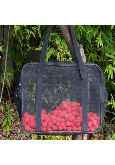 Maiyame Balık Yemi Kurutma Ağı Seti - Pvc Dokulu İç Çanta + Oxford Dış Çanta, 35x16x30cm İç Ölçü, 0.53kg Ağırlık