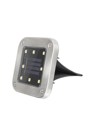 Solar 8 Led Bahçe Yeraltı Işıkları Beyaz