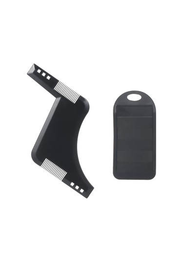 Moveevo Dahili Tarak + Silikon Bıçak Bileyici Sakal Şekillendirici Şablon & Bıçak Bileyici Tıraş Makinesi Uyumlu Sakal/yüz Bakım