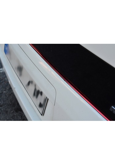 Parlak Kırmızı 15 Mm Nikelaj Şerit 5  Metre