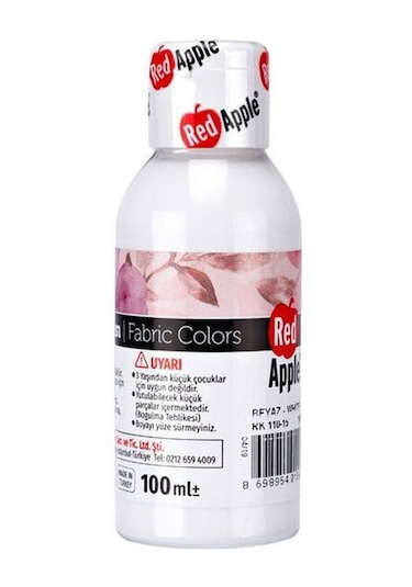 Red Apple Kumaş Boyası 100 Ml Beyaz