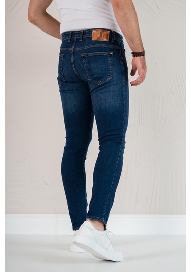 Fbı Skinny Slimfit Dar Paça Bilekten Pamuklu Kot Pantolon