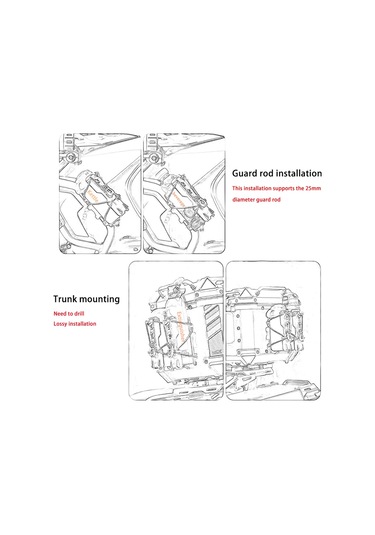 Hallow-motosiklet Şişe Tutucu Ayarlanabilir Ve Hızlı Açılan Lmk00181