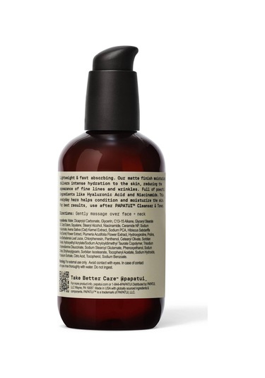 Papatui Erkeklere Özel Onarıcı Günlük Nemlendirici Yüz Kremi 97ml