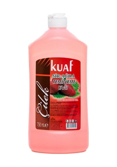 Kuaf Çilekli Ağda Temizleme Yağı 750 ML