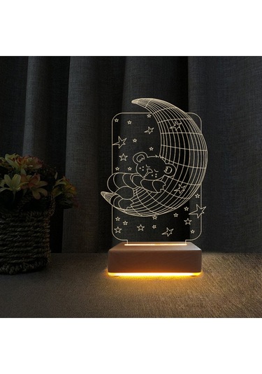 Ayıcık Aydede Masa Lambası Çocuk Odası Lambası