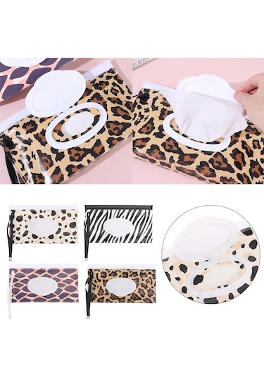 C-eva Islak Mendil Çanta Çevirme Kapağı Snap-askı Mendil Tutucu Kılıf Ev Taşınabilir Doldurulabilir Islak Mendil Kese Doku Kutusu Arabası Aksesuarları