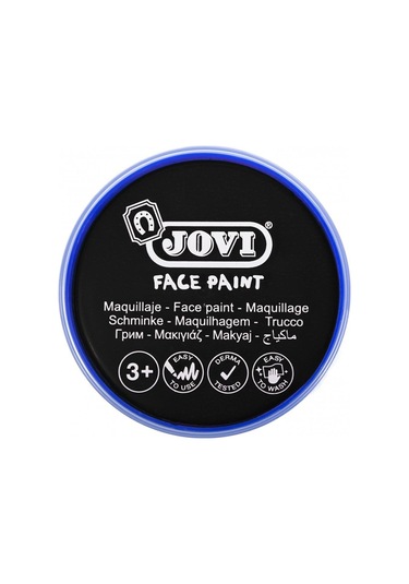 Jovı 177u Yüz Boyası Krem 20ml Siyah - 5'li Kutu Renksiz