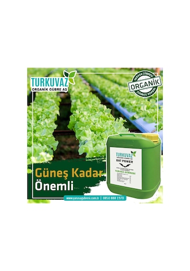 5 KG. Turkuvaz Organik Toz Yarasa Gübresi (Yüksek Fosfor)