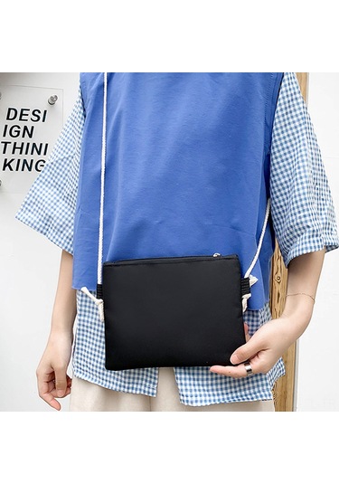 Lemestar Öğrenci İçin Kanvas Beşli Set: Okul Çantası, Sırt Çantası, Posta Çantası, Kalem Kutusu Ve El Çantası - Mavi Mavi