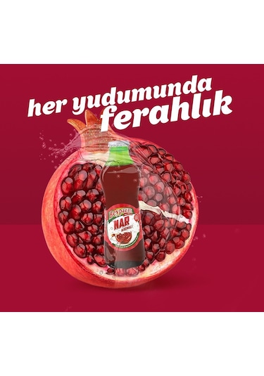 Beypazarı Doğal Maden Suyu Nar Aromalı 6 x 200 ML