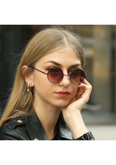 Enjoy Kahverengi Unisex Güneş Gözlüğü