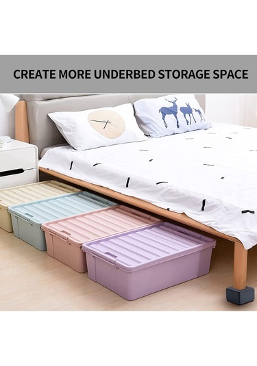 Yatak Yükseltici - Yatak Bloğu - Mobilya Yükseltici - Mobilya Yükseltici Seti - 4 Parça Diğer