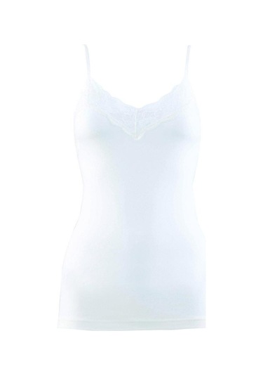 Blackspade Kadın Atlet İnce Askılı Dantelli Private 1984