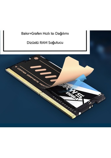 Ram Soğutucu Isı Emici Termal Laptop Dizüstü Ddr2/ddr3/ddr4/ddr5