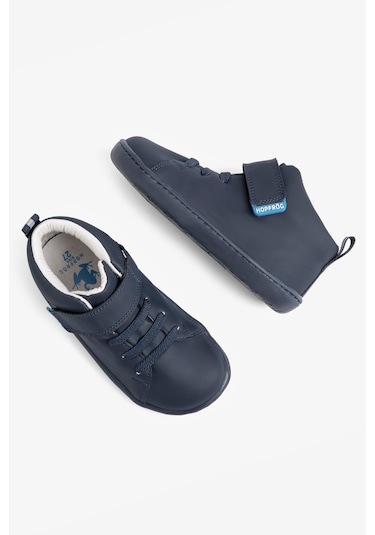 Smart Walker High Top Süper Mat Lacivert Barefoot Çocuk Bot-süper Mat Lacivert