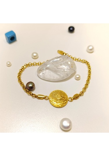 Reşat Çeyrek Altınlı Bileklik 22 Ayar Ve Zincir 14 Ayar Altın Hd Videolu