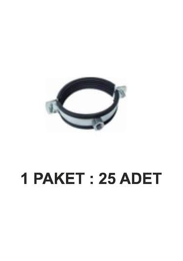 Eco Doğalgaz Somunlu Kelepçe 1 Paket 25 Li