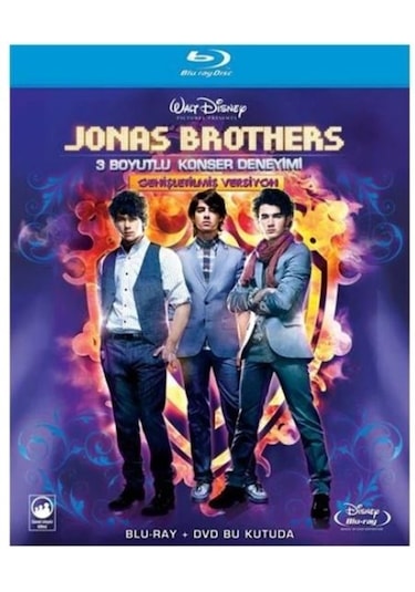 Jonas Brothers - Blu-ray Disc + Dvd - 2 Disc