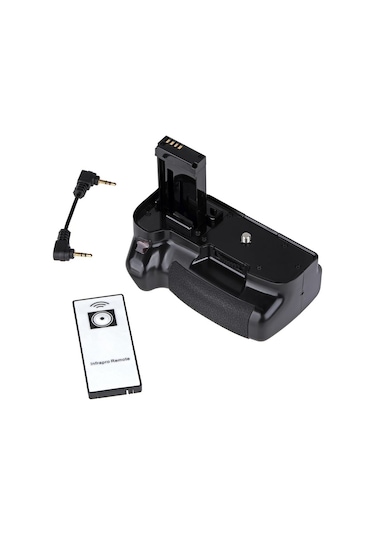 Canon Eos 100D- Rebel Sl1- için Ayex Battery Grip + Ir Kumanda
