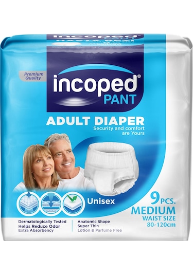 Incoped Pant Emici Külot Medium 9 Adet X 6 M